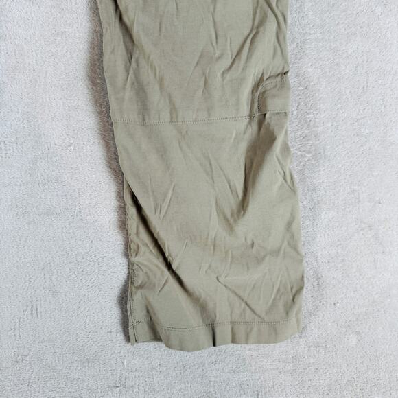 Duluth Trading Co Pants Womens 14 Tan Dry on the Fly Cargo Hiking Outdoor Campin - Picture 5 of 11